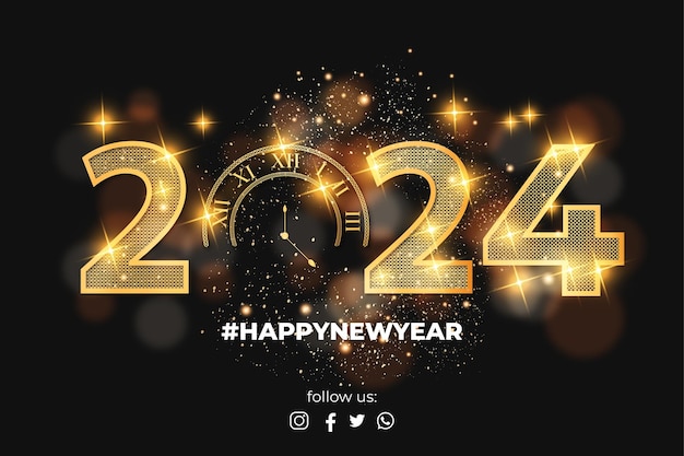 New Year 2024 Images - Free Download on Freepik